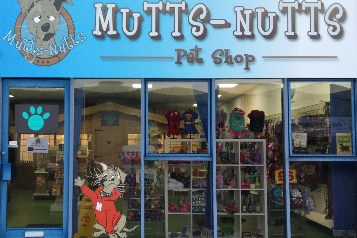 Mutts Nutts Dog Friendly Pet Shop